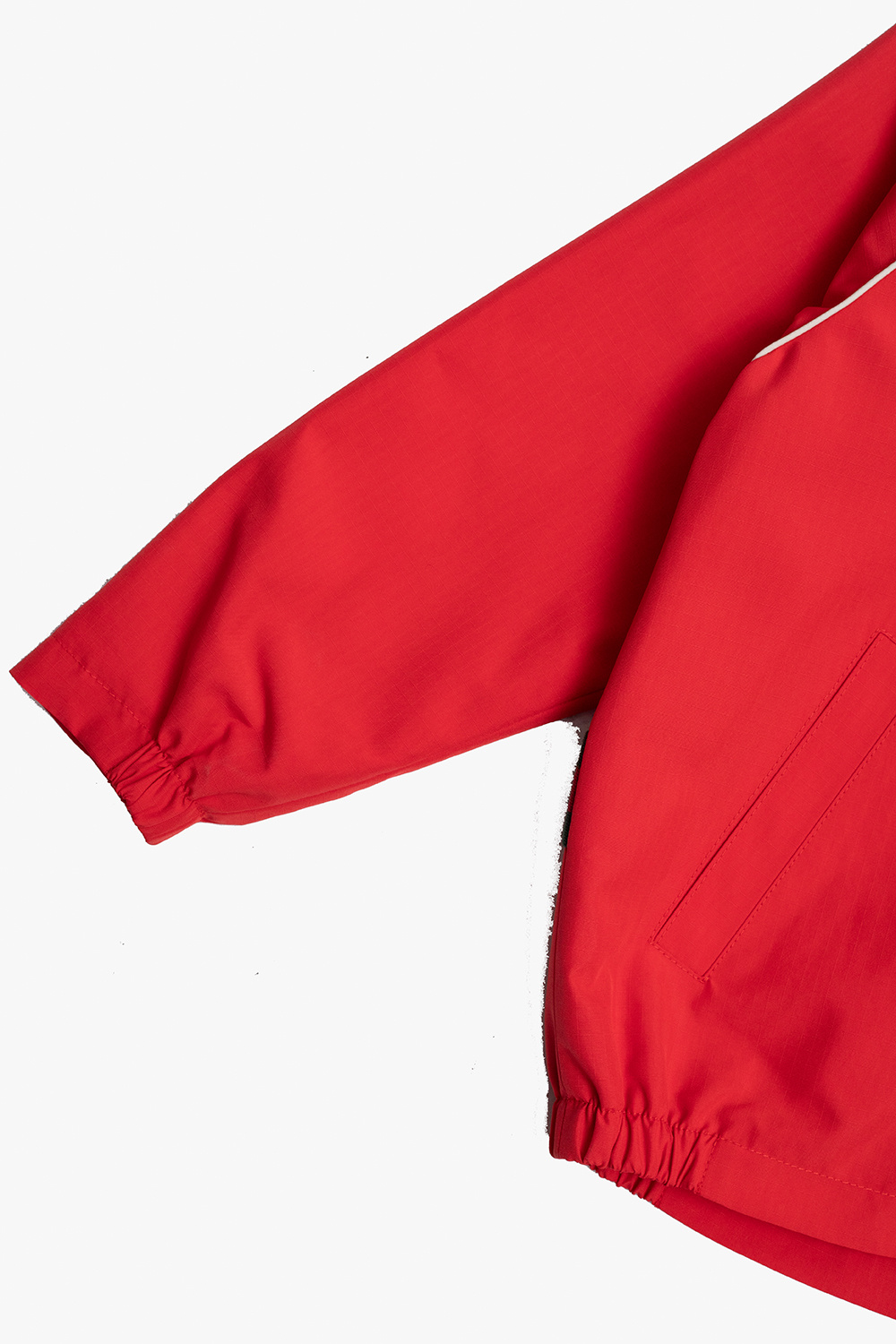 Red Jacket with logo Gucci Kids - GUCCI SKÓRZANY DASZEK Z